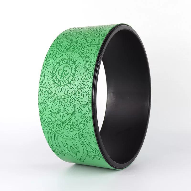 Yoga Wheel Shoulder Opener & Backbend Ring - Cork Pilates Circle for Flexibility & Fitness
