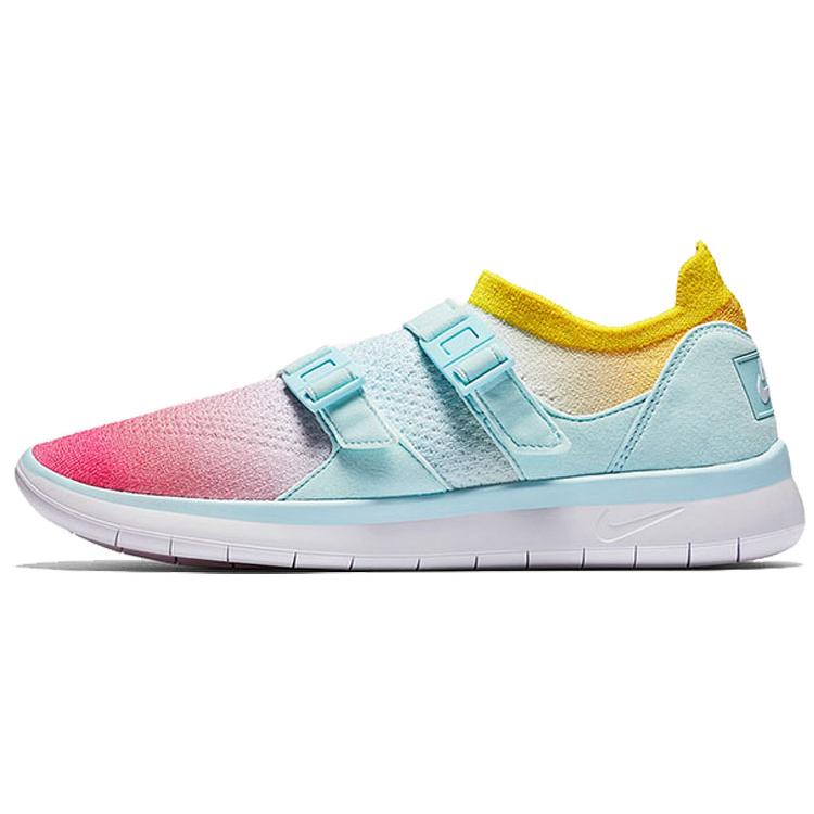 

Nike Air Sockracer Flyknit White/Glacier Blue Racer Pink Women s 896447-100 38