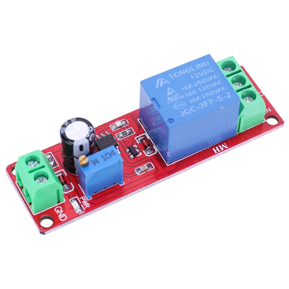 DC 12V Delay Power Outage Module NE555 Delay Timer Control Switch Monostable for Automotive
