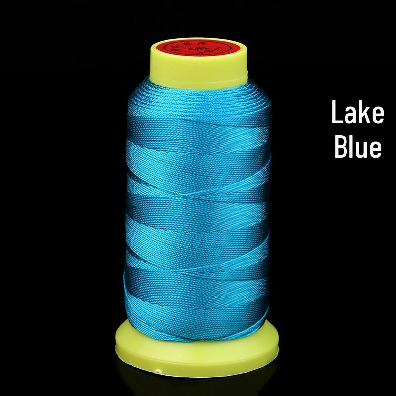 3/6/9/12/15-Strand Braided Nylon Thread for DIY Tassels, Beading  Pendants 12-strand Nylon озеро синий