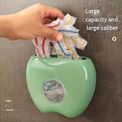 1 peça Caixa de Armazenamento de Cozinha Multifuncional Conveniente com Tampa Elástica para Alimentos - Organizador de Embalagens Plásticas Sem Contato Que Mantém as Coisas Frescas e à Mão.