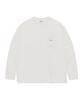 Basic Pocket Long Sleeve Off White