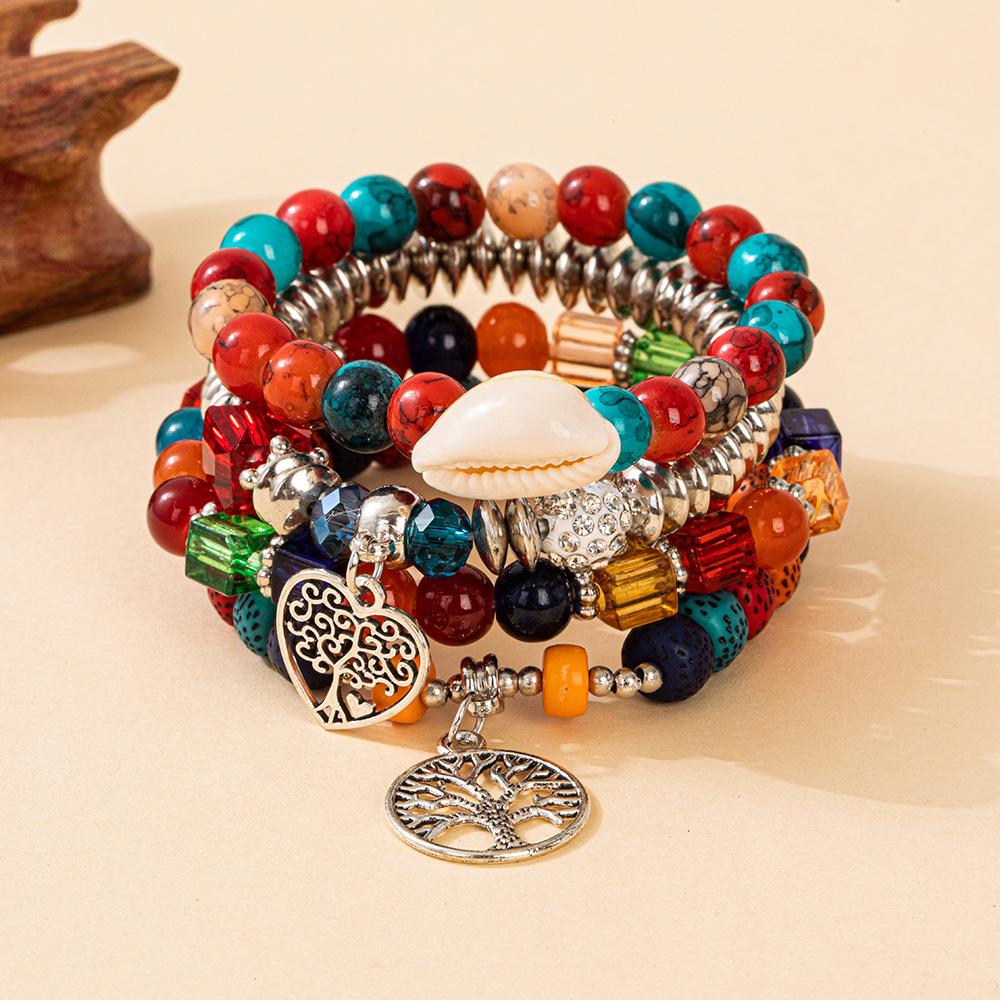 

JYL TS Bracelet Wing Tassel Round Design Brings Freedom & Grace secretly mix конго розовый