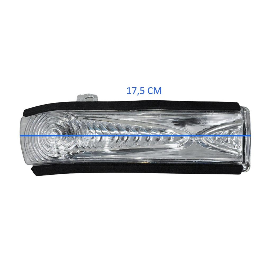 White Mirror Signal for Fiat Doblo, Combi D - Right