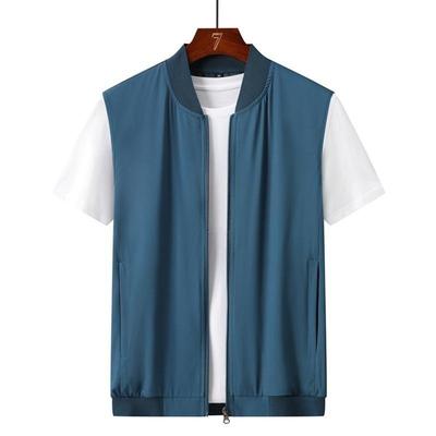 Vestă Ultra-subțire de Vară pentru Bărbați Fără Mâneci Gilet Sport Subțire pentru Bărbați Top Tip Maiou Îmbrăcăminte Exterioară Ușoară Respirabilă Jachetă pentru Piele