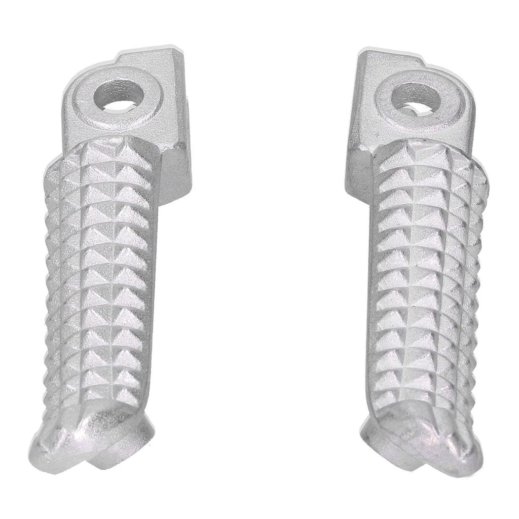 Motorcycle Foot Pegs Direct Replacement with 8 Accessories Foot Pegs Metal Material Abrasion Resistant