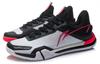 Li Ning Saga SE Textile, Synthetic Leather Abrasion Resistant Breathable Abrasion Resistant Breathable Low top AYZR007-1