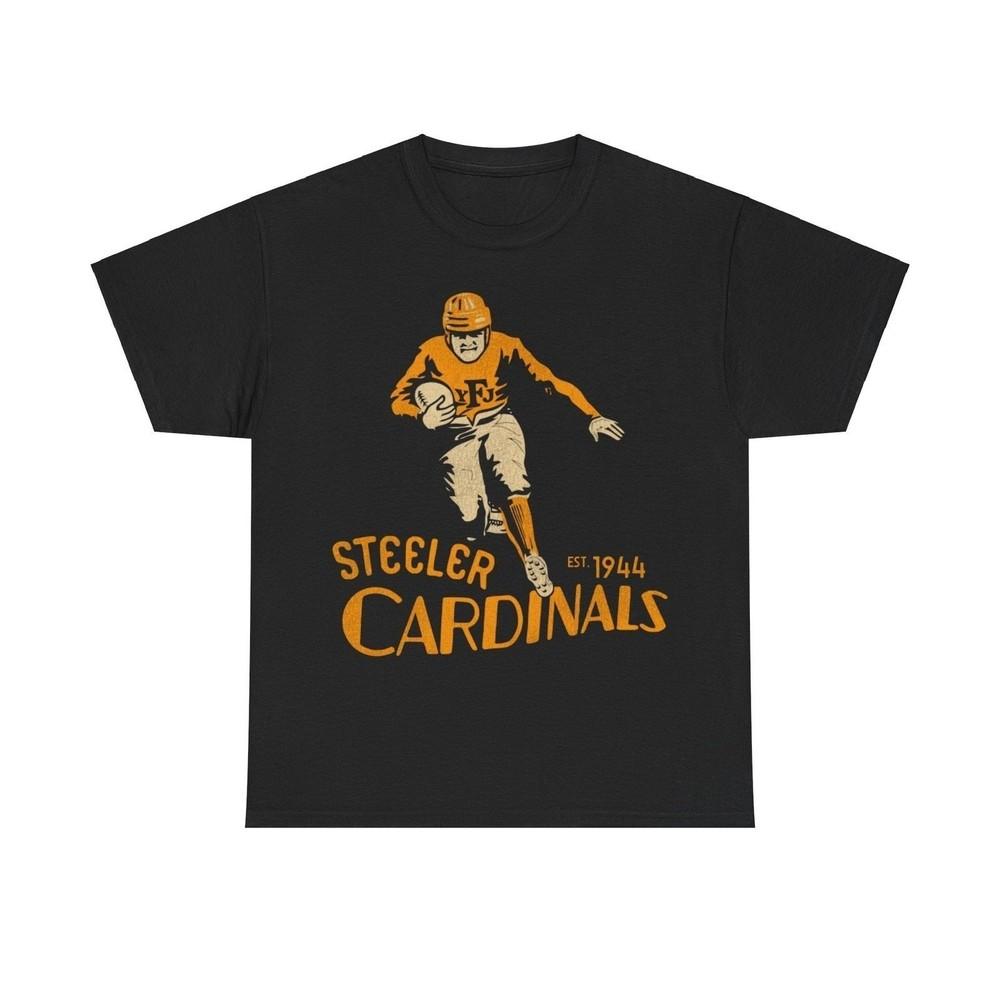 

Steeler Cardinals Pennsylvania Pittsburgh Nostalgic Football T-shirt L