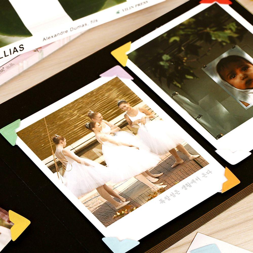 Decor Scrapbooking Vintage Photo Albums Scrapbook  Sticker Corner Sticker Picture Frame Decoration