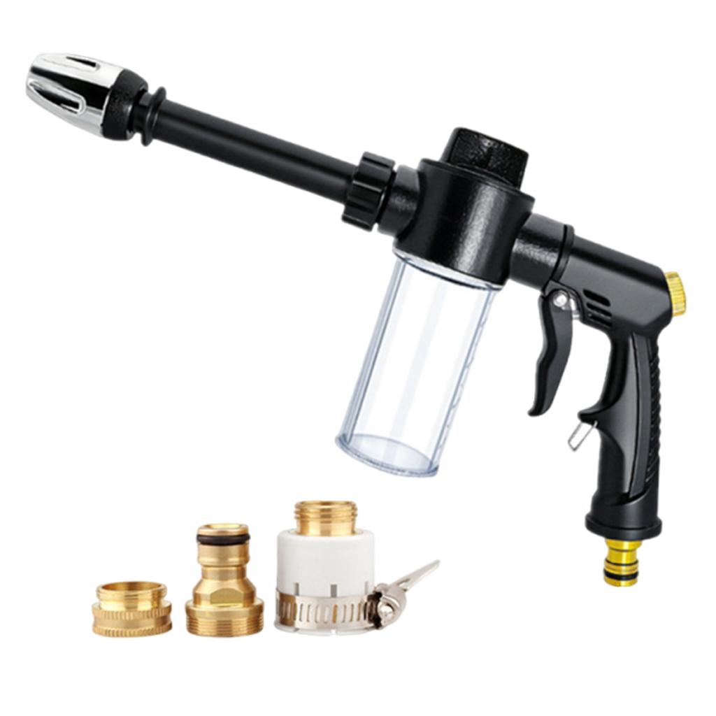 New High Pressure Sprinkler Water Gun Car Washers Garden Lawn Watering Hose Nozzle Foam Lance Portable Automobiles Cleaning Tool