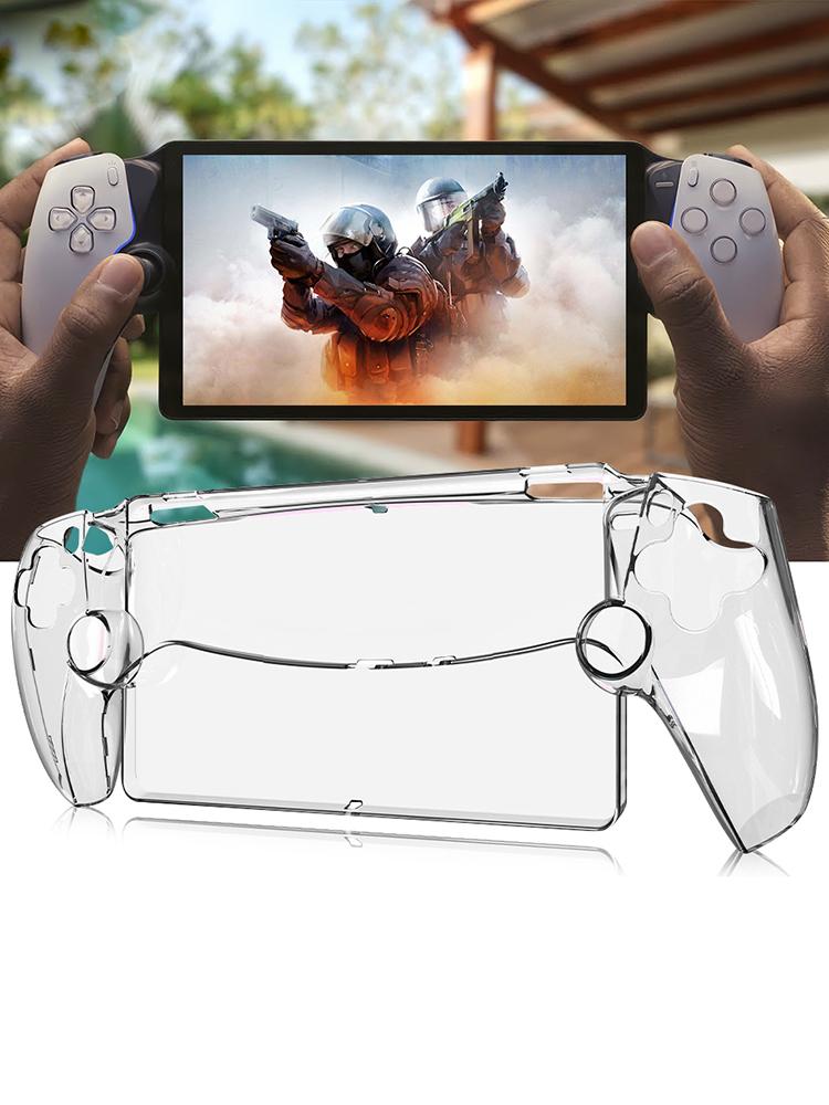 Transparente, vollständige Schutz-Schutzhülle, Anti-Drop-PC-Spielekonsolen-Controller-Hülle, waschbar für Playstation Portal
