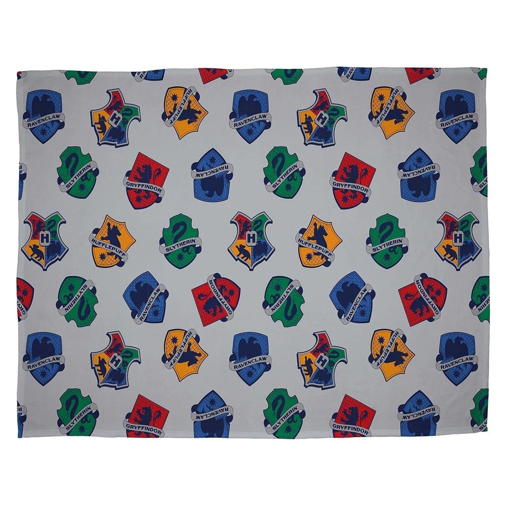 Harry Potter Fleece House Crests Blanket