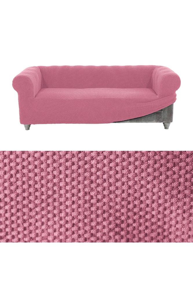 

Mosimoso Home Chester Эластичный чехол для 3-местного дивана | Эластичный чехол на сиденье | Чехол на сиденье детские розовый