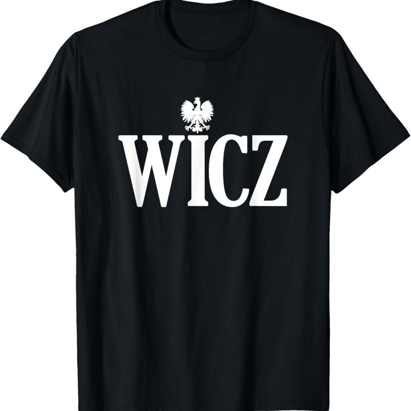 Wicz polonais nom de famille fin du nom Dyngus jour t-shirt S