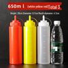 Commercial Plastic Squeeze Bottle for Sauces and Dressings