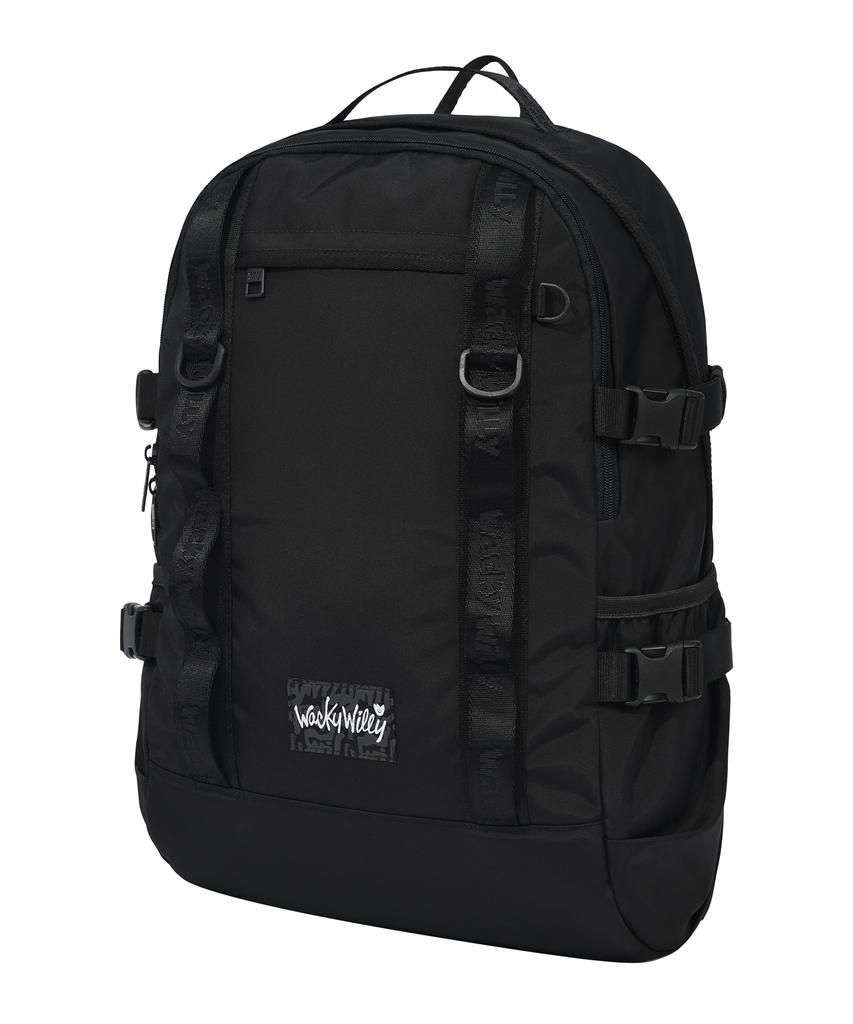 Wacky Willy [24Fw] Cordura Webbing Backpack Black