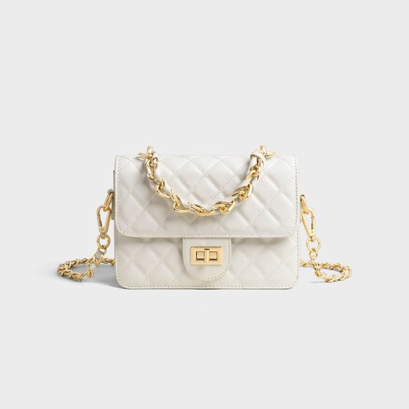 Bag Women's New Autumn and Winter Women's Bag Crossbody Bag Fashion Versatile Chain One Shoulder Small Square Bag Luggage