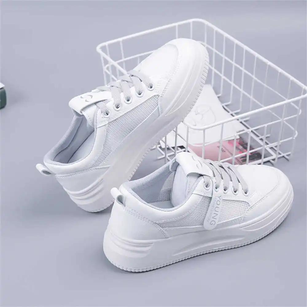 38-39 Number 37 Sneakers Woman Colors Vulcanize Shoes Models Ladies White Trainers Sports 2024new Ternis Cute Dropshiping