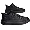 Men's Sneakers Spring Fashion Casual Shoes for Men Soft Comfortable Walking Shoes Non-slip Black Men's Leather Shoes zapatillas