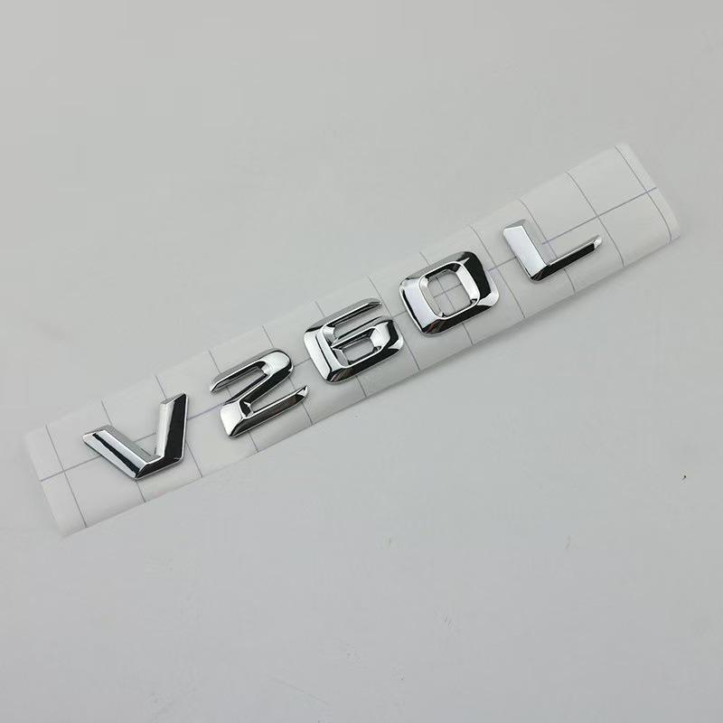 Mercedes-Benz V-Klasse V260L V250 V220d V300d Heckemblem Aufkleber
