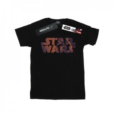 Kadın/Bayan Chewbacca Logolu Pamuklu Erkek Arkadaş Tişörtü