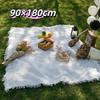 Machine Washable Woven Camping Picnic Blanket Durable Non-Stain Mat Sofa Cover Tablecloth for Outdoor Patio Yard Use