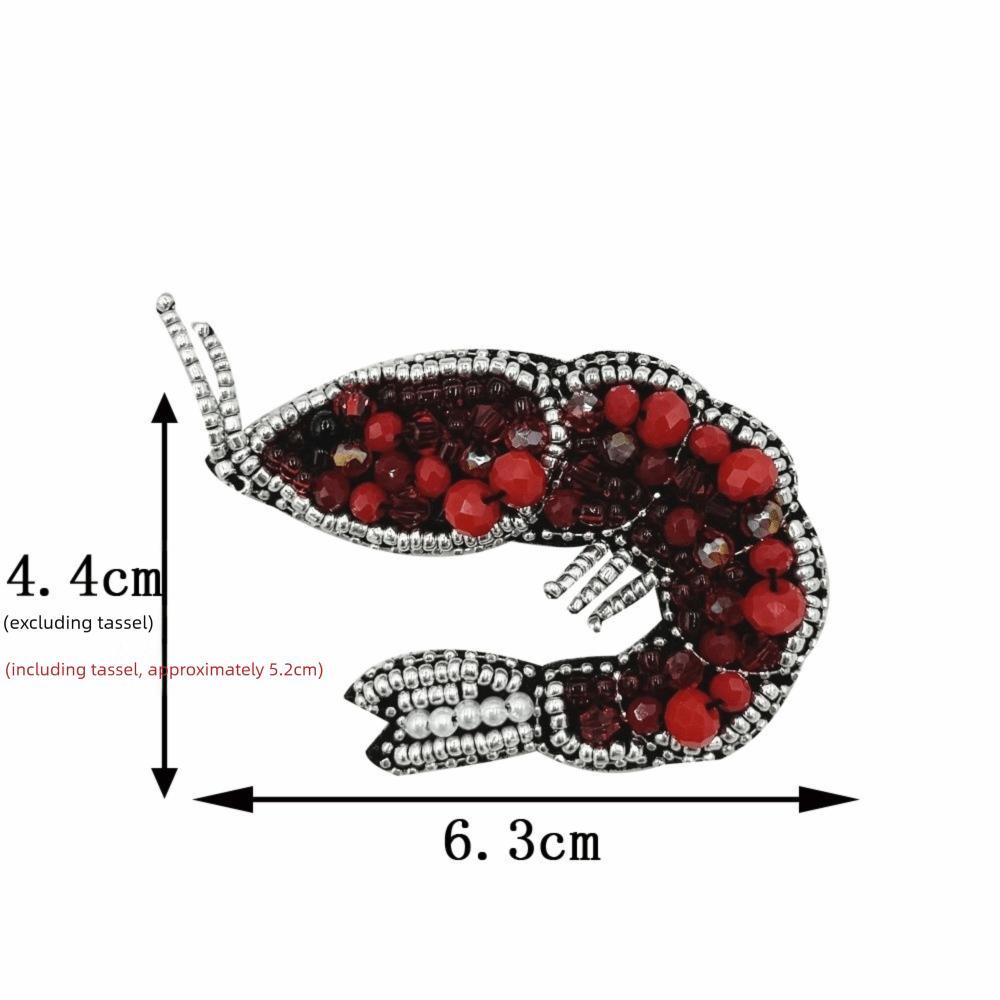 Iron-On Beaded Applique Sequin Applique DIY Patch High-Quality Fabric Sticker 1