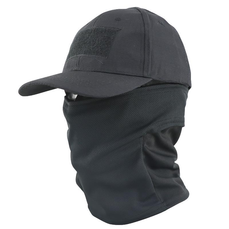 Camouflage Baseball Cap and Balaclava Set - Quick-drying, Breathable Sun Protection for Outdoor Activities