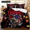 3D Print Fashion Big Pike Fishing Hunting Bedding Set Boys Girls Twin Queen Full Size Duvet Cover Pillowcase Bed Adult Bedroom