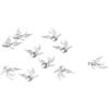 100pcs Eagle Shape Lovely 3D  Animal Eagle Shape Charms 0.78*0.78inch DIY Charms  Bracelets