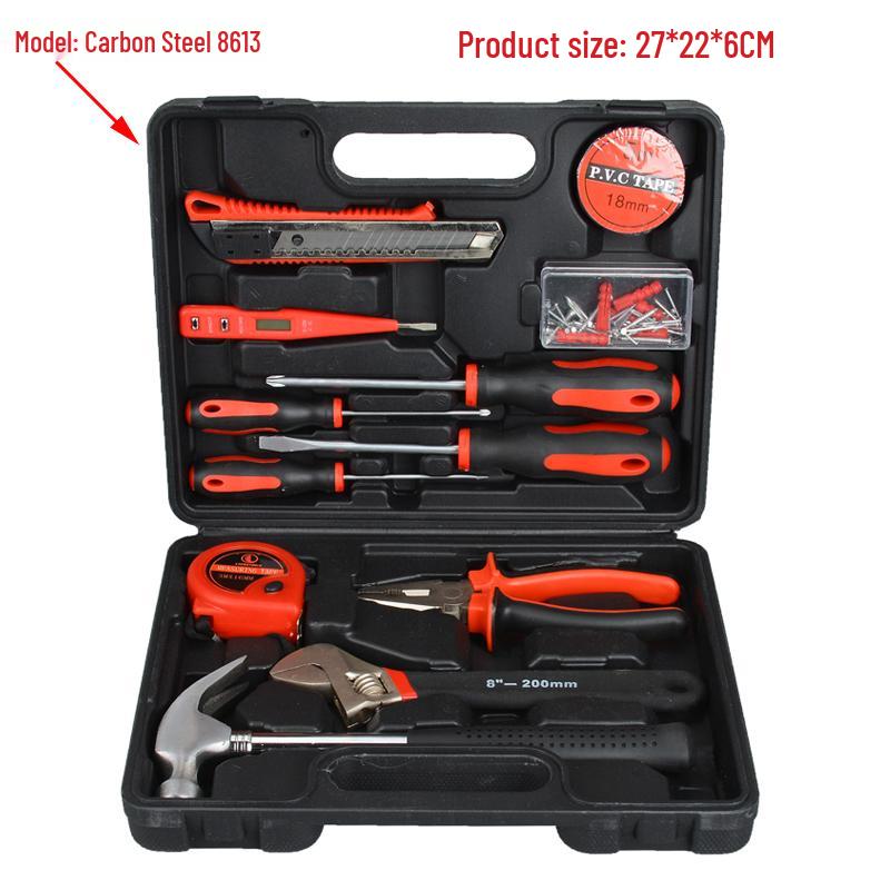 Multifunctional Household Tool Set: Pliers, Hammer, Wrench & Screwdriver