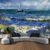 Home Wall Decoration Tapestry Retro Art Painting Background Office Living Room Tapestry