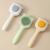 New Cat Needle Comb Bear Ear Pet Comb Hair Removal and Knot Comb Fashion Dog Cleaning Beauty Cat Comb Pet Supplies