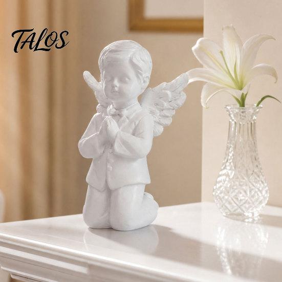 Talos Vintage Roman Column Candle Holder, Greek Resin Statue, Mini Pillar Candlestick Stand for Dinner Wedding Centerpiece