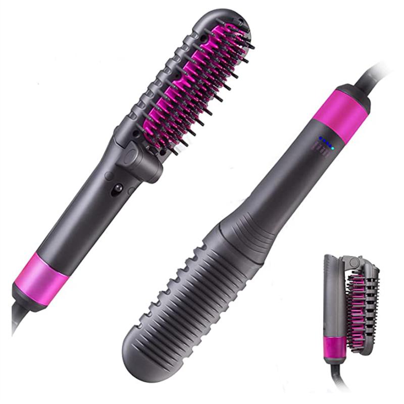 Foldable Iron Hair Straightener Tools Air Brush New Arrival Hair Straightener Comb Brush Portable Travel