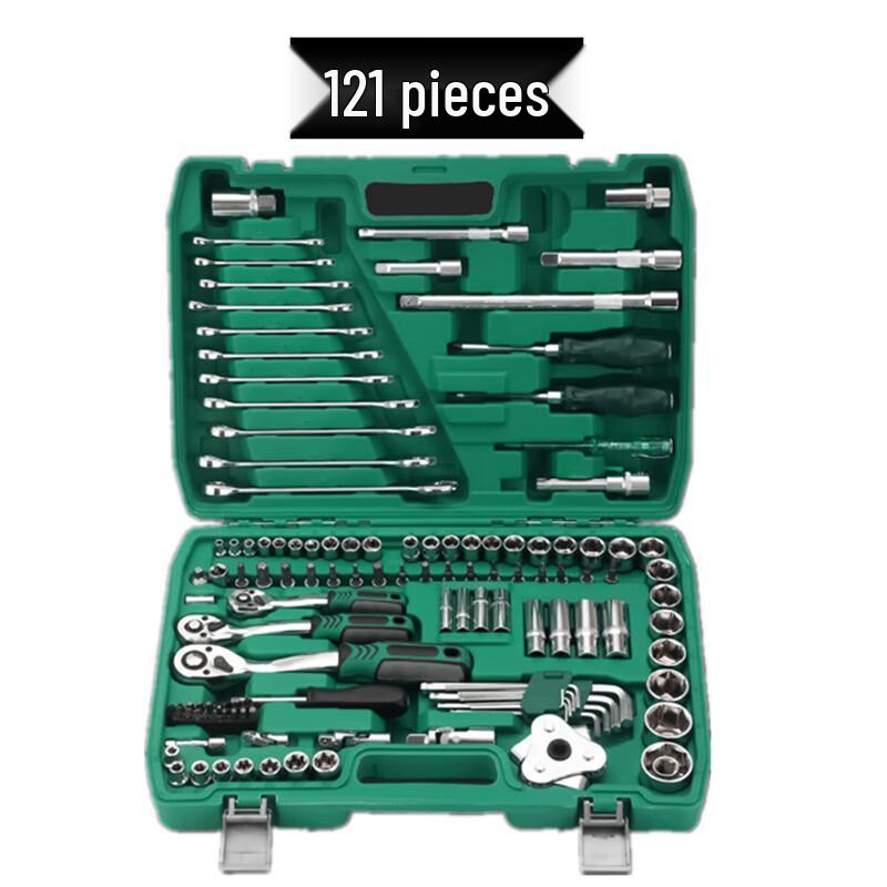 JINGXIAN 121-Piece Professional Auto Repair Tool Set