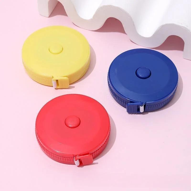 3pcs Soft Automatic Retractable Tape Measure Tailor Sewing Craft Cloth Fabric Measurement Digital Tape Dual Sided Tape Measure