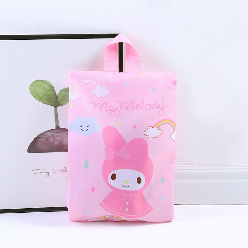 Raincoat Cartoon Pochacco Doll Storage Bag For Travel And Use Home