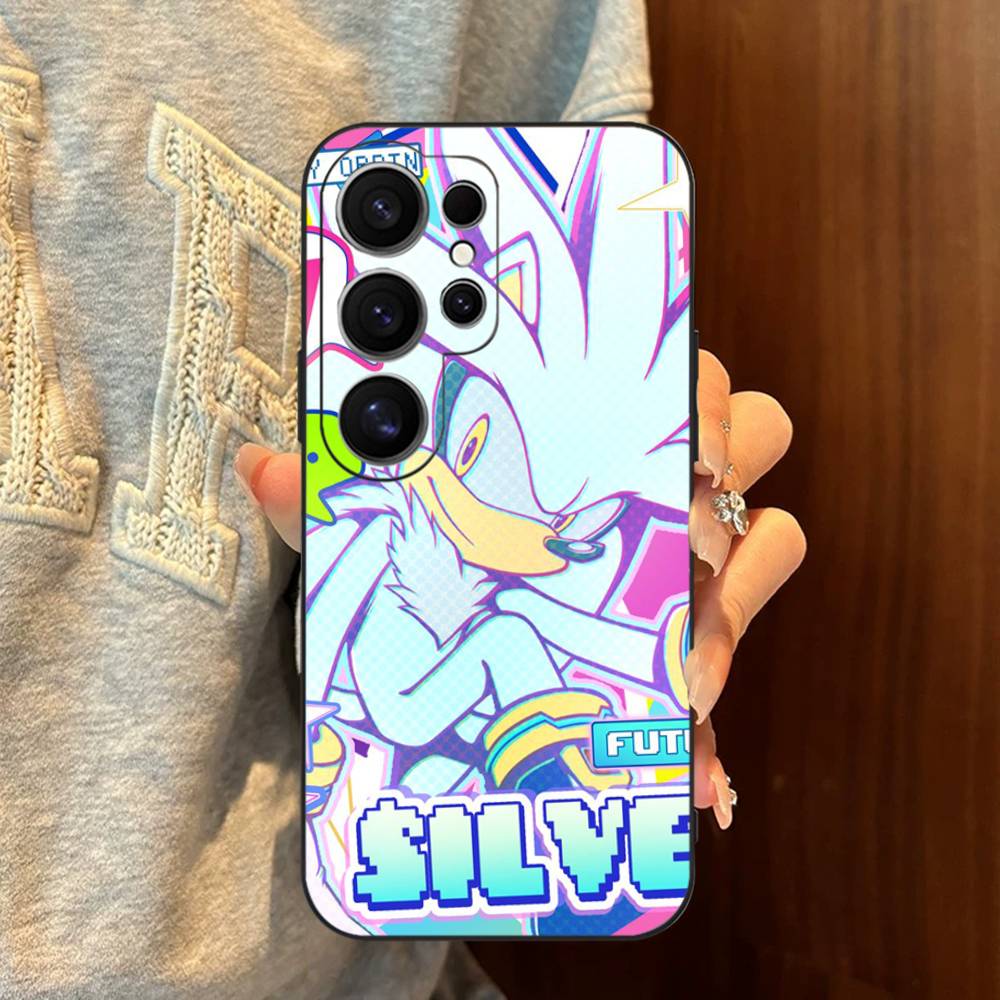 

Game Sonic Movie Anime Phone Case For Samsung S 24 Fe 25 Ultra Plus 20 Lite 21 30 22 23 24 22 Ultra 5G Fundas Samsung S24 ULTRA