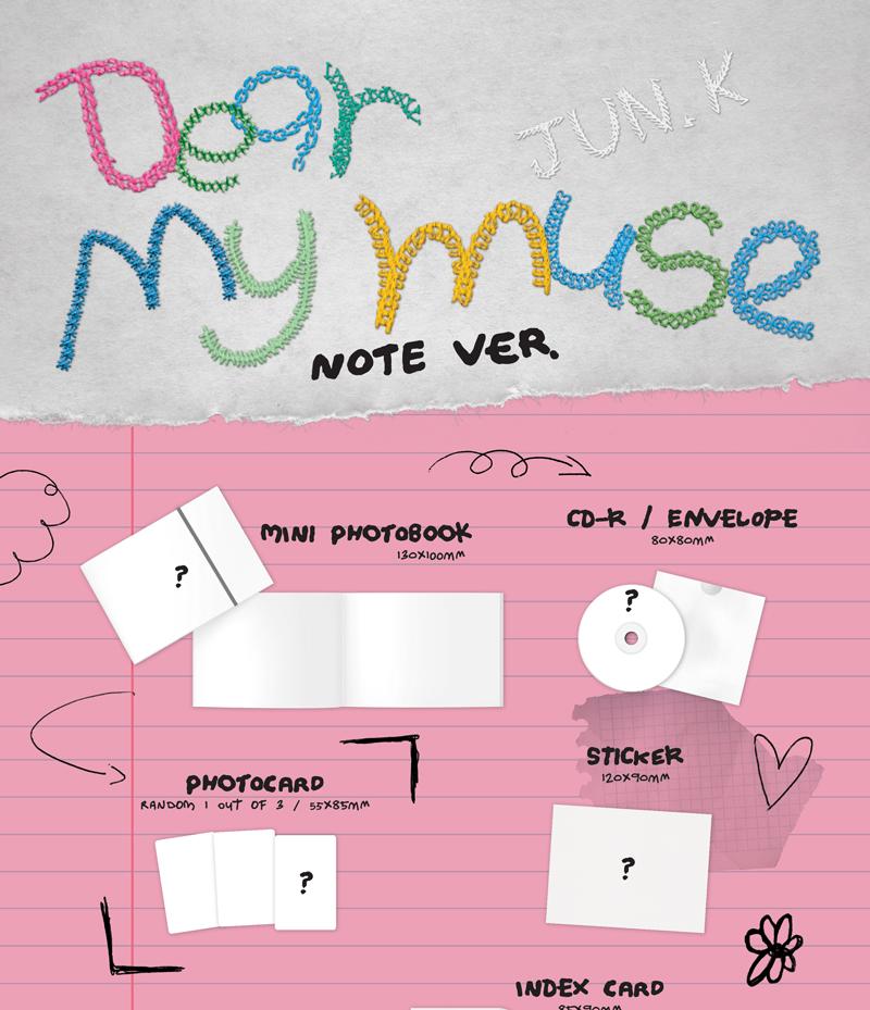 (DIGIPACK Ver.) JUN.K [Dear My Muse] 4th MINI ALBUM