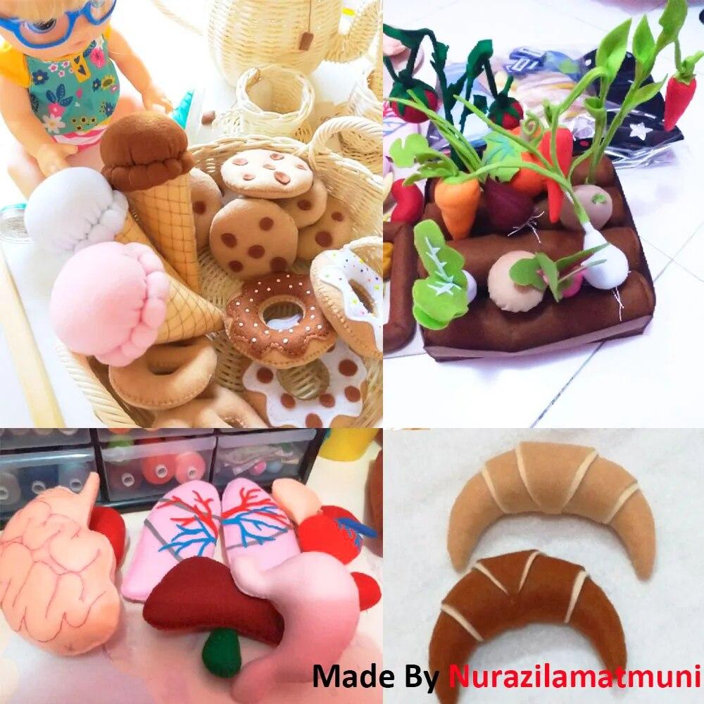 Soft Felt Fabric Non-woven Handmade Patchwork DIY Sewing Dolls Crafts Kid Toy Animal Model Accessories Material 1.4mm Thick