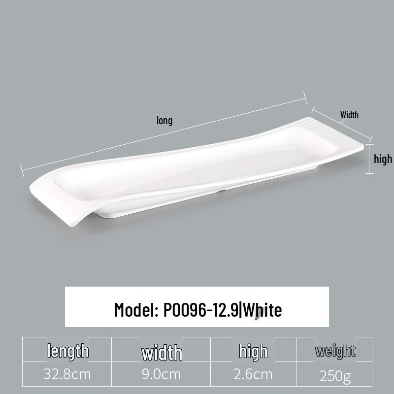 

Handun Melamine Rectangular Dinner Plate