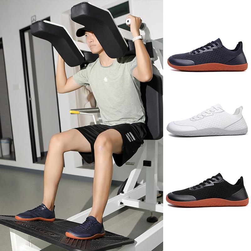 Barefoot Wide Sandalwood Shoes Training Breathable Sports Shoes Flat Casual Shoes Hiking Couple Fitness Shoes