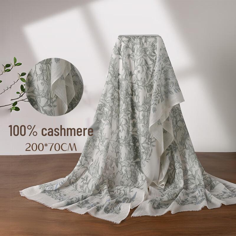 Hang Sifu Pure Cashmere Scarf & Shawl