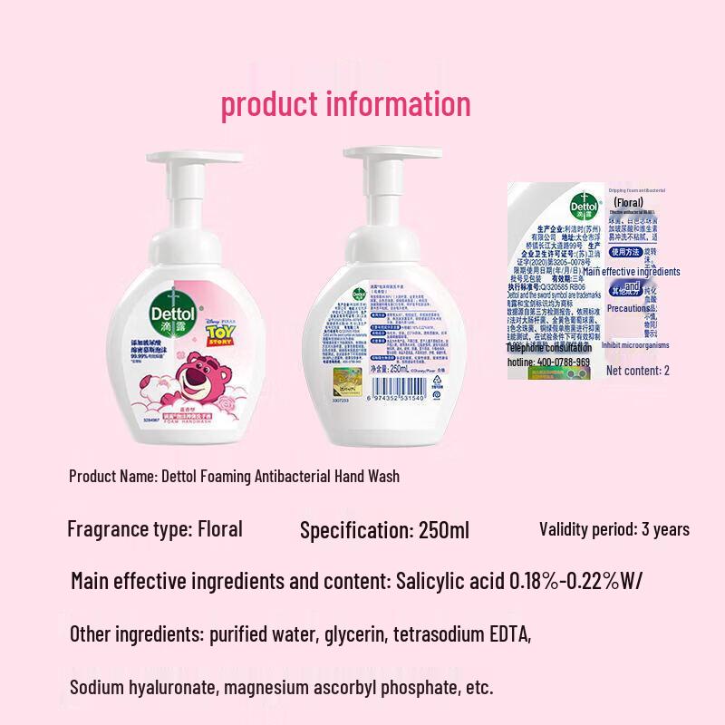 Dettol Antibacterial Foaming Hand Wash