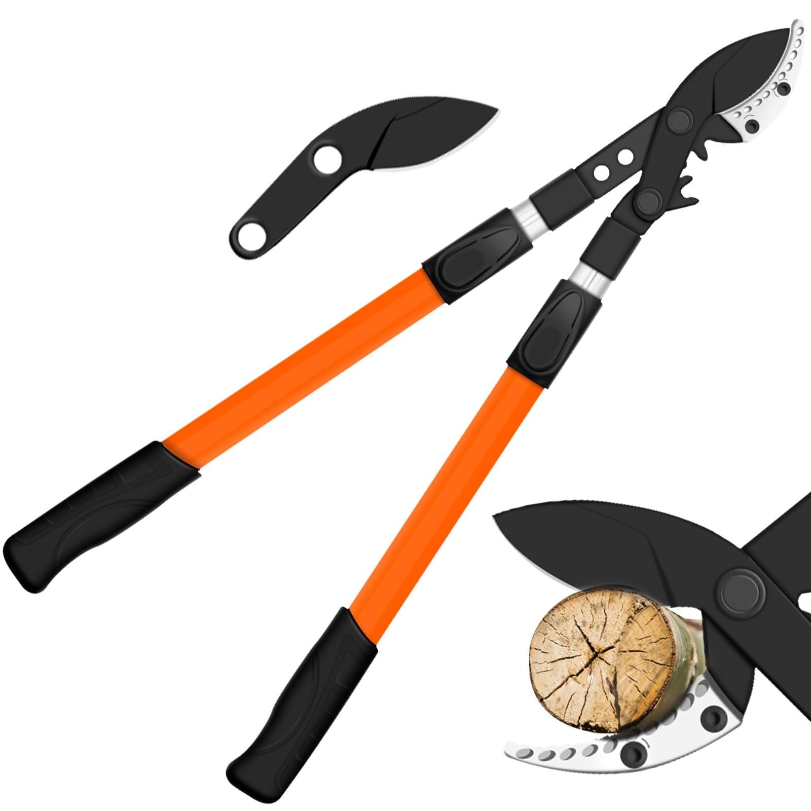 

Areden Новейшая модель Садоводство Алюминий Выдвижная длина SK5 Углеродистая сталь Инструмент Сталь Соколиный клюв Мощный Садоводство Обрезка Садоводство оранжевый