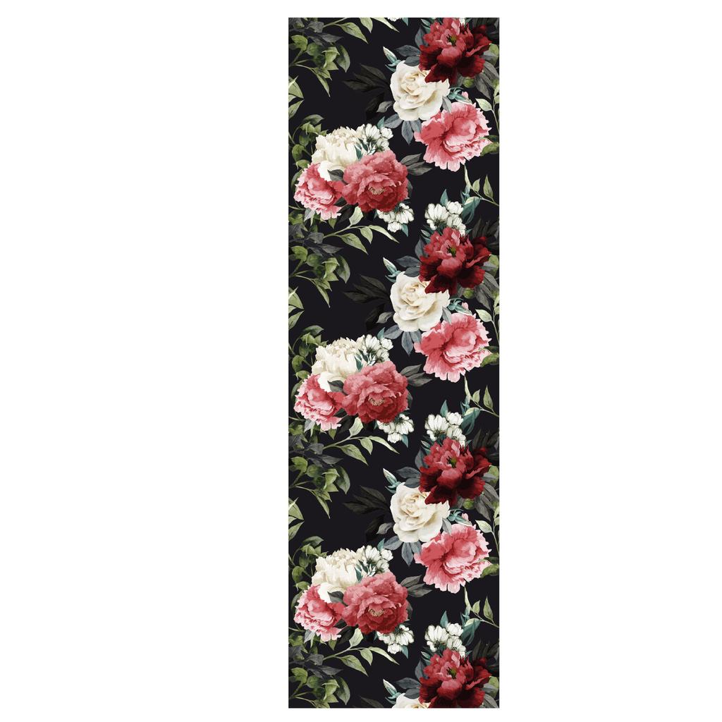 Seamless Waterproof Antifouling Wallpaper (Thick Ink Flower Green Plant)