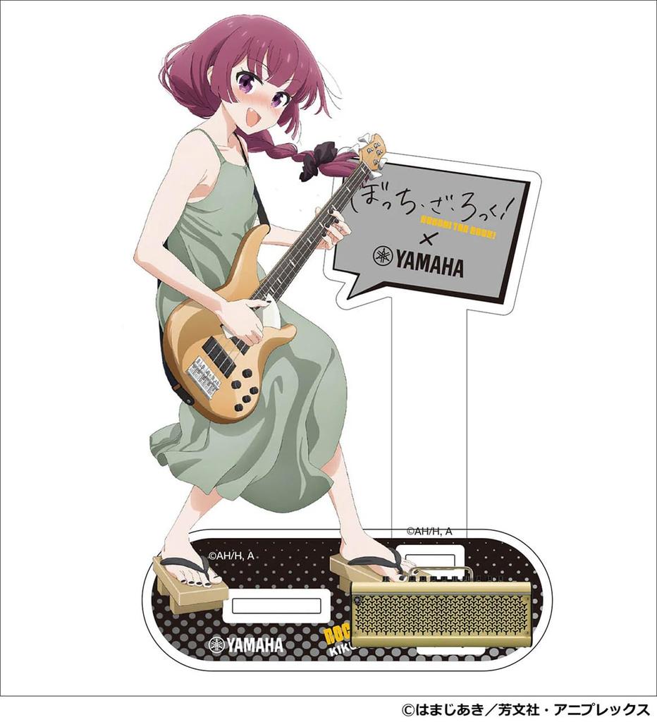 Anime "Bocchi the Rock!" x Yamaha Diorama Acrylic Stand (Kikuri Hiroi)