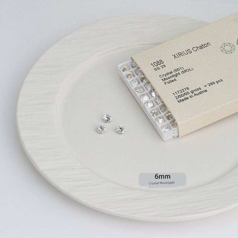 

Серьги-гвоздики 6 мм, медицинская титановая сталь, гвоздик для козелка уха, пин для козелка уха, серьги для ухода за ушами, застежка-закрутка, можно не снимать во время сна Crystal Moonlight