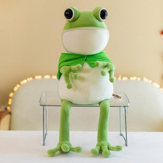 Cloak Frog Cartoon Plush Doll Cute Doll Doll Children Toy Girls Gift New Style